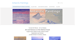 Desktop Screenshot of antarcticpaintings.com